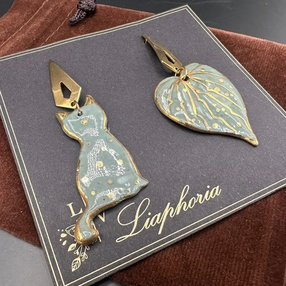 Handmade Luxury Ceramic Earrings – Unique, Lightweight, and Artistic Jewelry - Picture 7 of 10